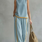 Lili Debrecen - Elegáns, pamutból és lenből készült hálóruha