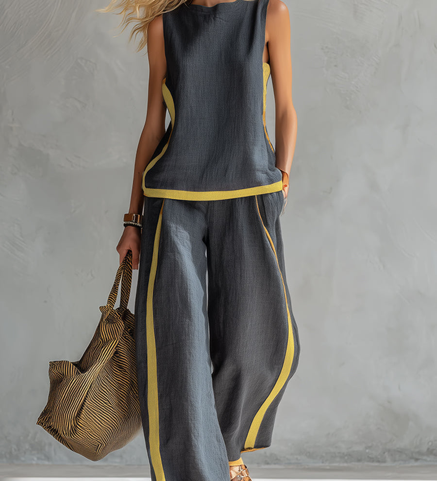 Lili Debrecen - Elegáns, pamutból és lenből készült hálóruha