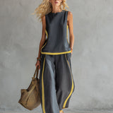 Lili Debrecen - Elegáns, pamutból és lenből készült hálóruha