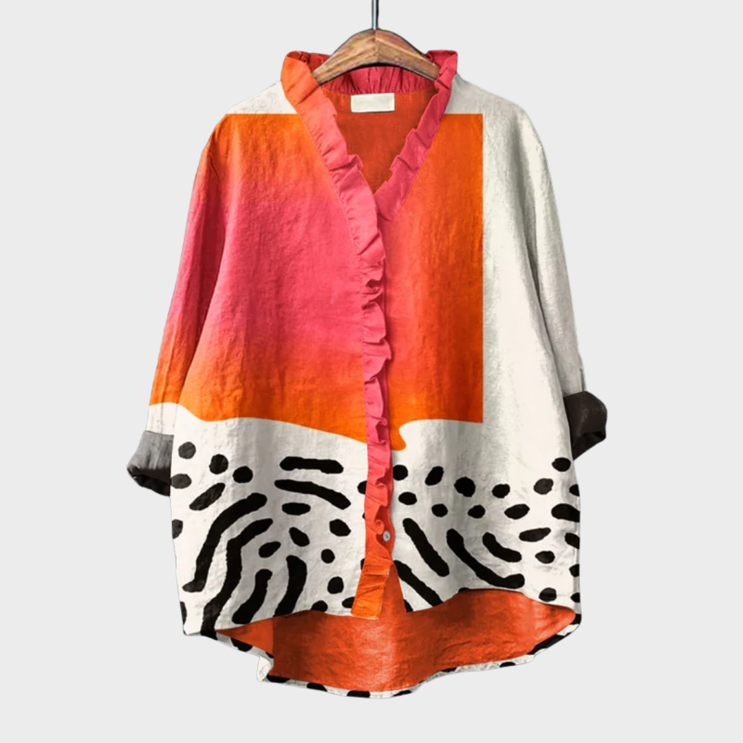 Könnyű és Légáteresztő Blúz