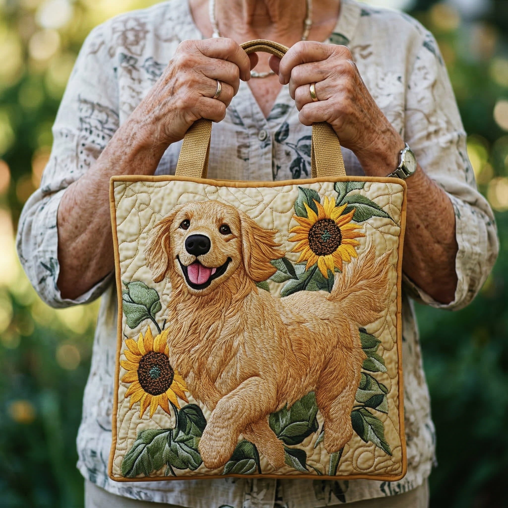 Lili Debrecen - Vidám kutyás tote táska