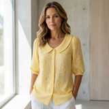 Lili Debrecen - Kényelmes Virágos Blúz